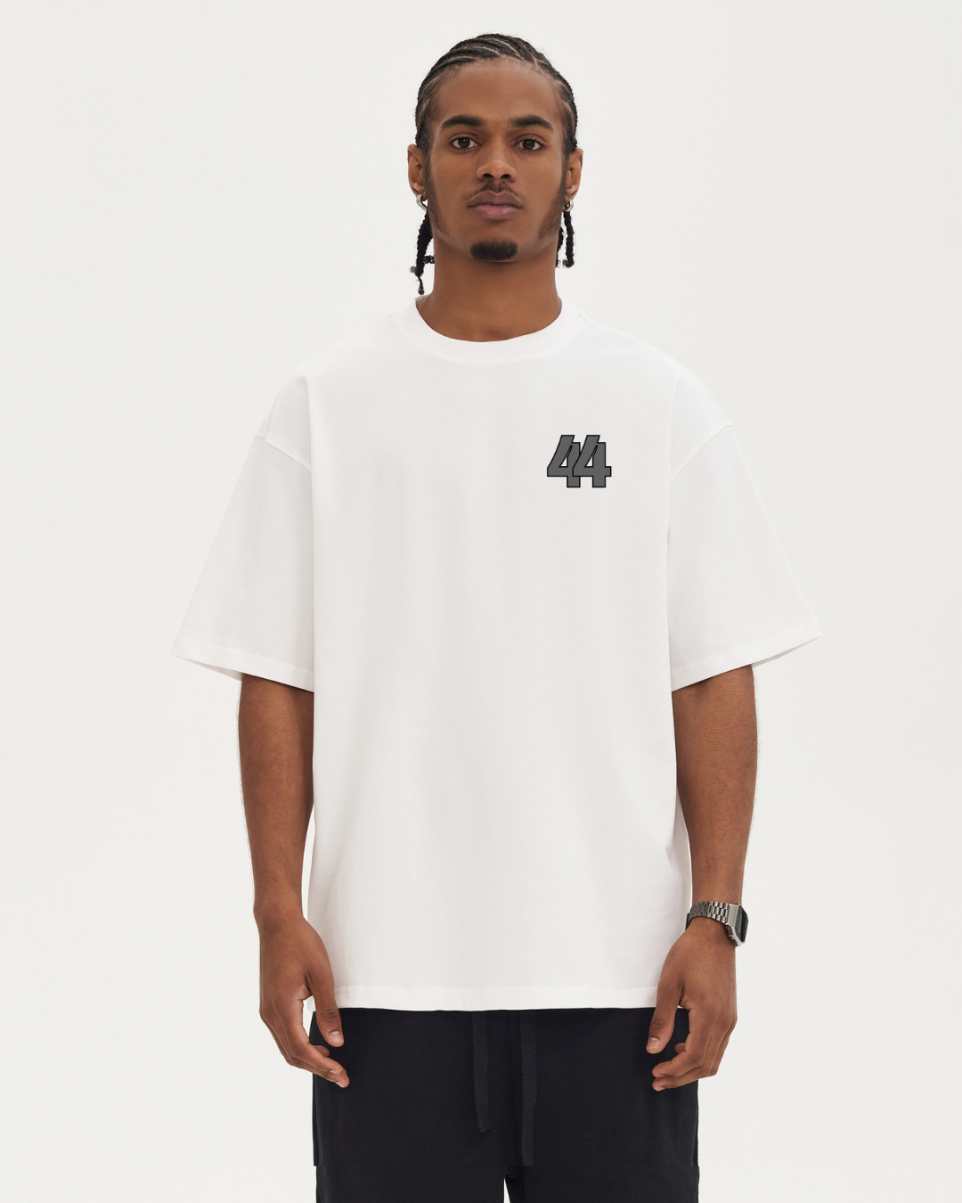 Hamilton 44 – White Tee