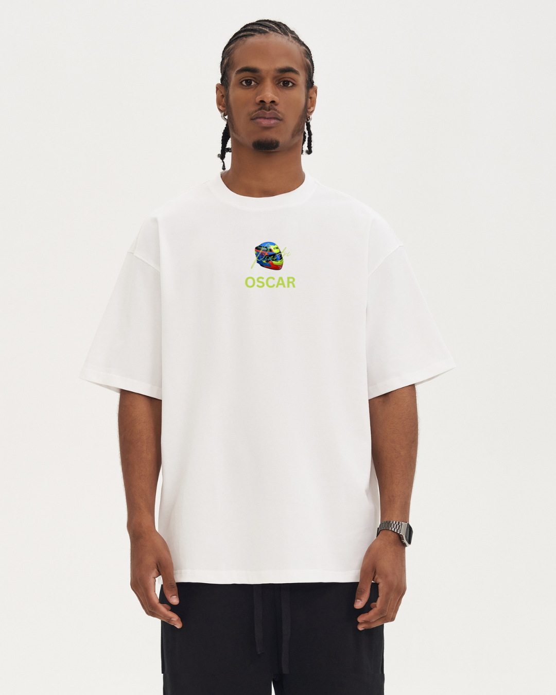 Piastri - White Tee