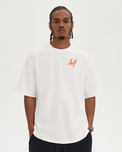 Norris – White Tee