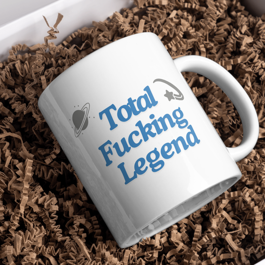 Absolute Legend: The Mug for Unstoppable Confidence (Blue)