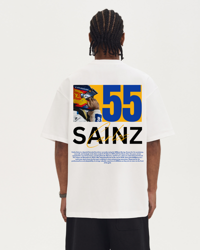 Sainz - White Tee