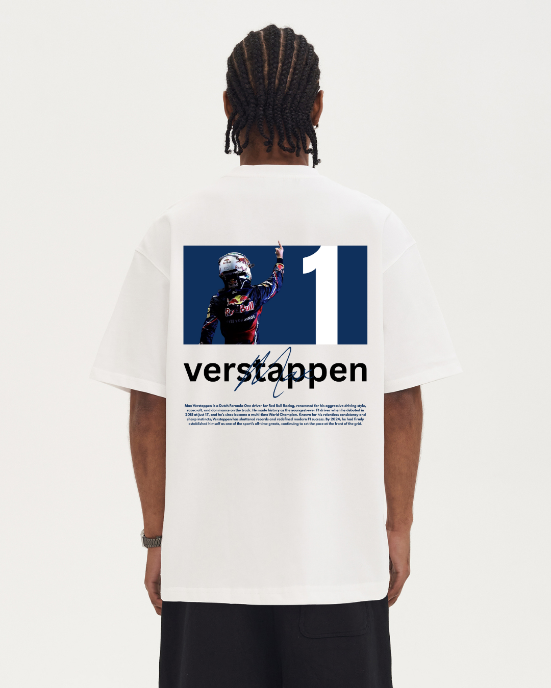 Verstappen – White Tee