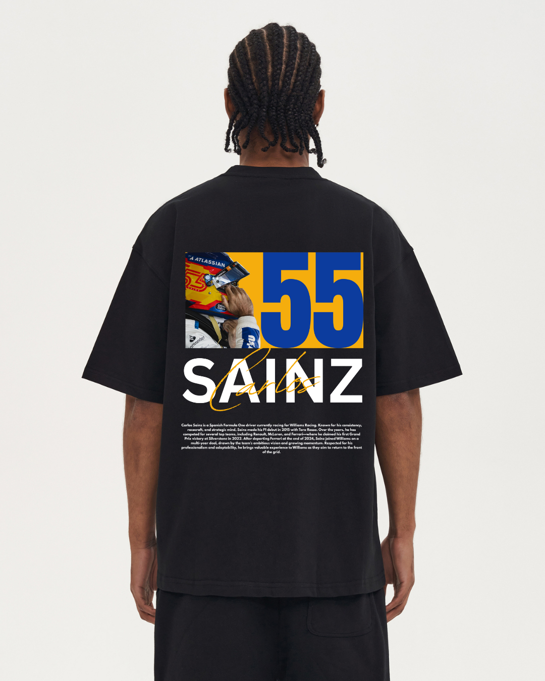 Sainz - Black Tee