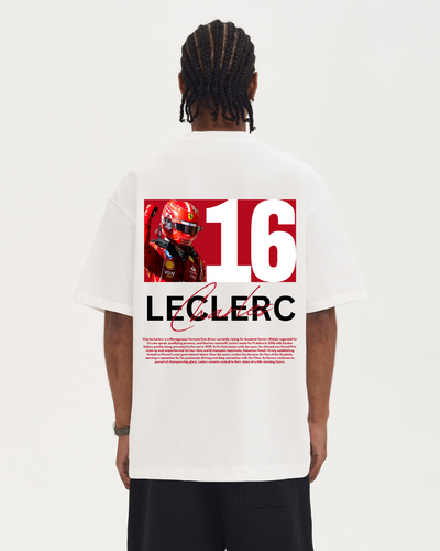 Leclerc - White Tee