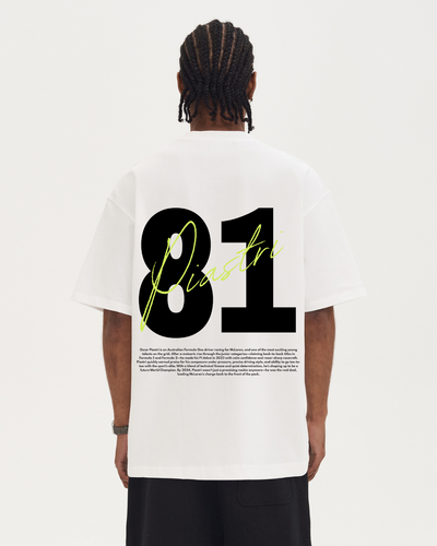 Piastri - White Tee