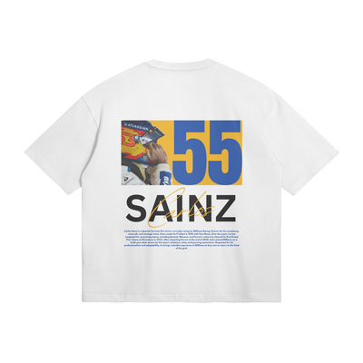 Sainz - White Tee