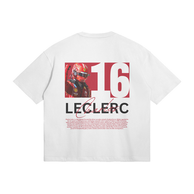 Leclerc - White Tee