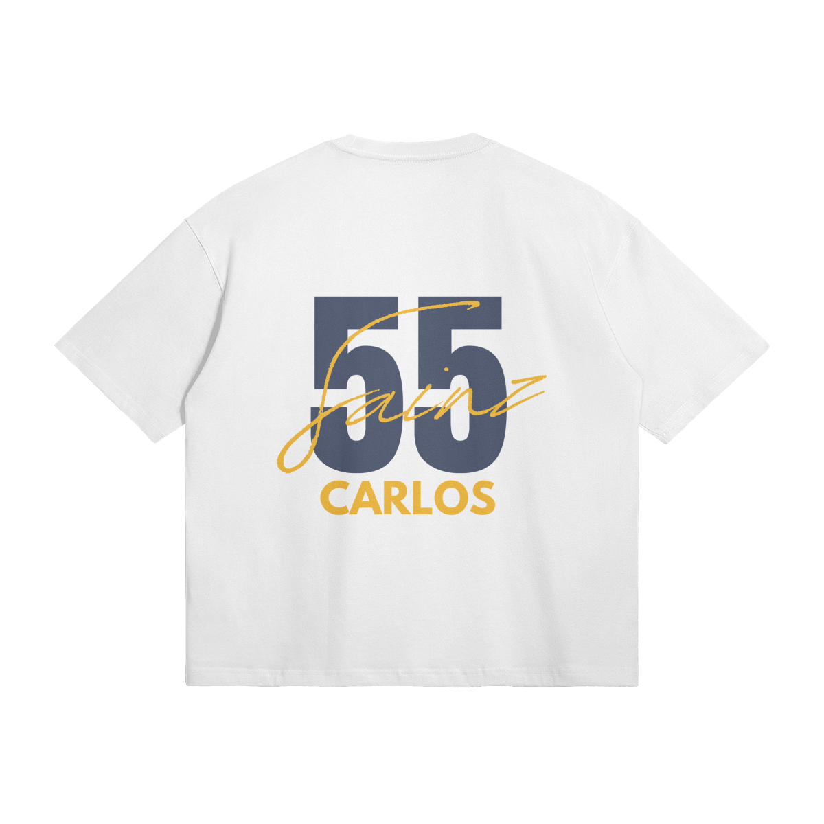 55 Sainz – White Tee