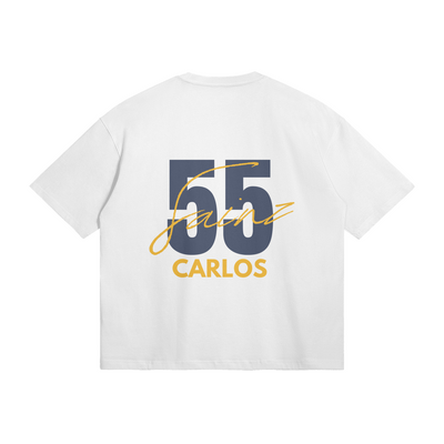 55 Sainz – White Tee