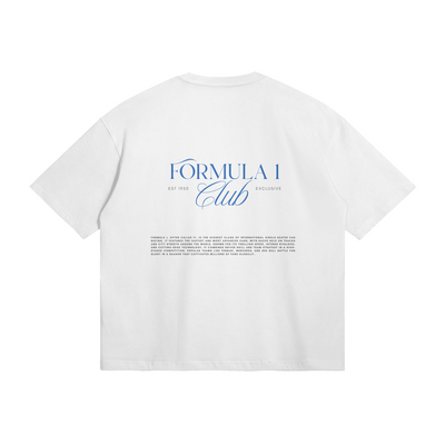 Formula 1 Club Navy - White Tee