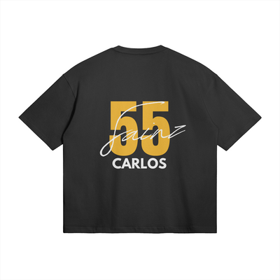 55 Sainz – Black Tee