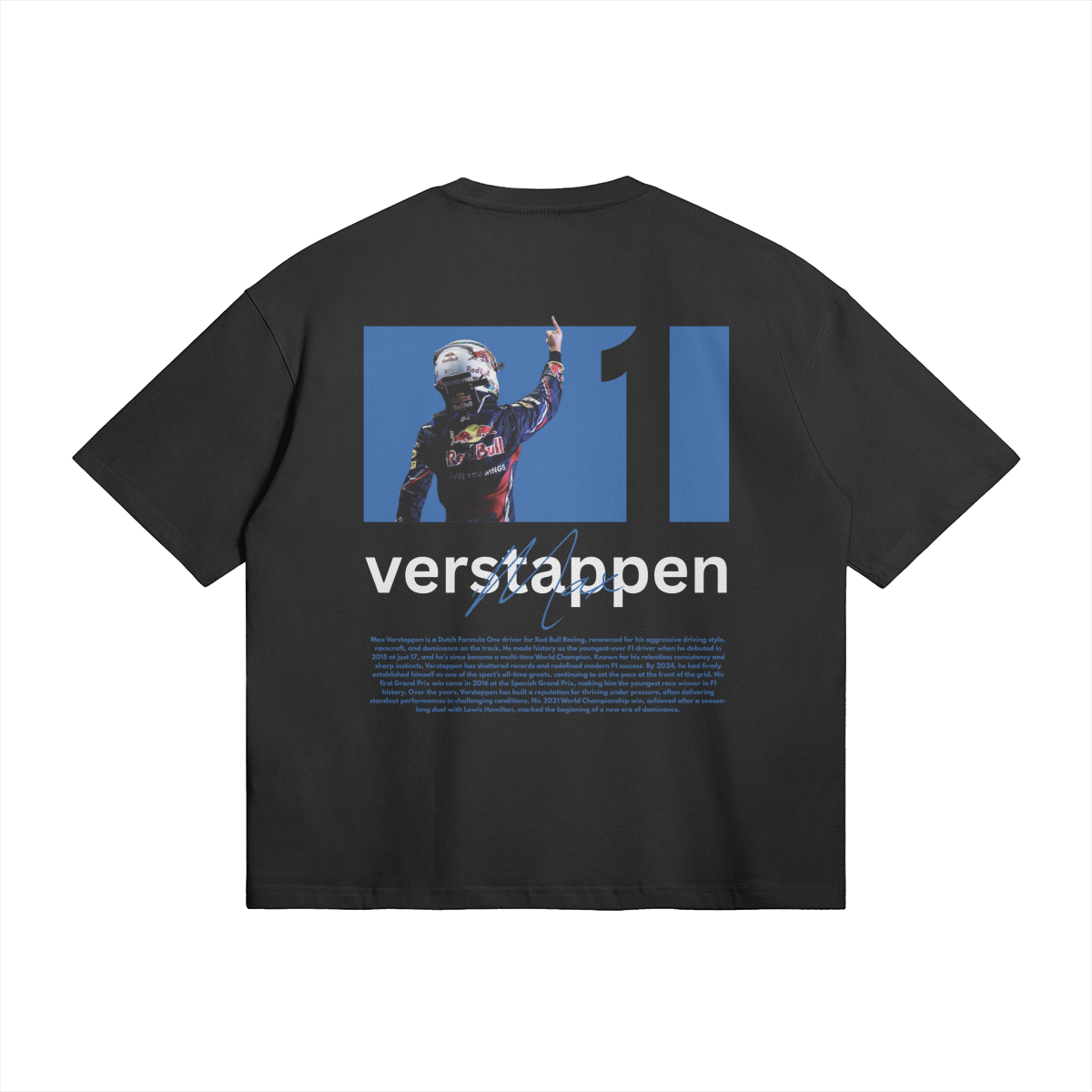 Verstappen – Black Tee